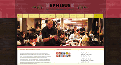 Desktop Screenshot of ephesusrestaurant.net